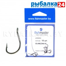 Одинарные крючки Fishmaster Idumezina-Ring №5 (8мм) упак./10шт