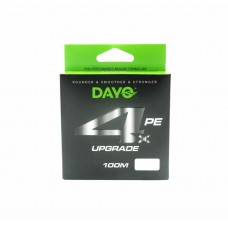 Шнур плетеный Dayo UPGRADE PE X4 100м 0.045 мм. 