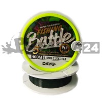Монофильная леска DAYO BATTLE 100м, 0.16 мм, 2.20 кг, темно-зеленая