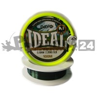 Монофильная леска DAYO IDEAL 100м, 0.16 мм, 2.20 кг, темно-зеленая