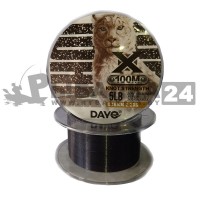 Монофильная леска DAYO JOHN 100м, 0.20 мм, 3.30 кг, черная