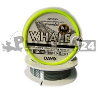 Монофильная леска DAYO WHALE 100м, 0.18 мм, 2.42 кг, 3D черная