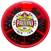 Набор грузов Pallini 0.2-1 гр, коробка 100 гр